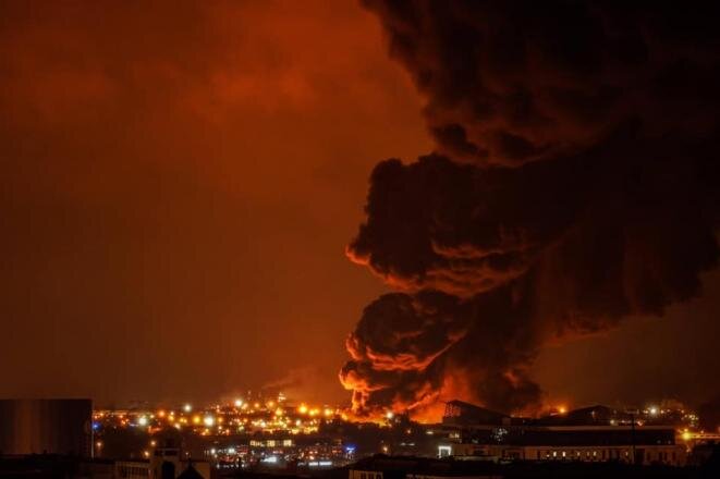 Incendie de l'usine Lubrizol à Rouen, le 26 septembre 2019 Incendie de l'usine Lubrizol à Rouen, le 26 septembre 2019