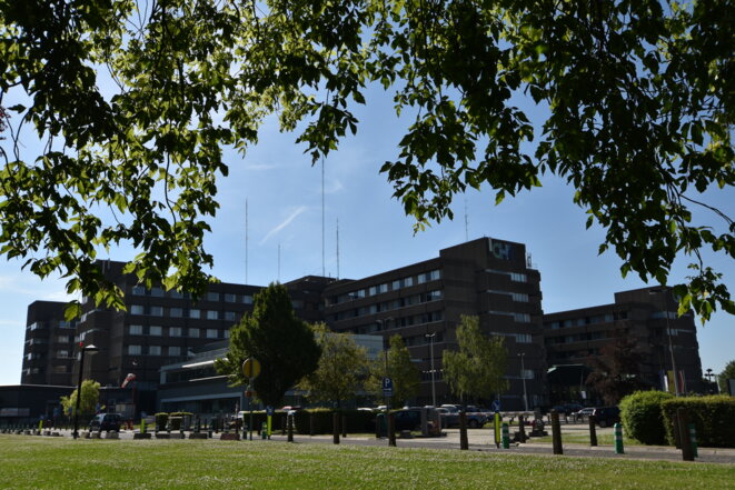 L'hôpital de la Citadelle, à Liège (Belgique). © DR