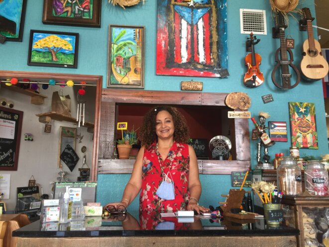 Darlene Ramirez, fondatrice de Casa Del Artesano à Kissimmee. © AB Darlene Ramirez, fondatrice de Casa Del Artesano à Kissimmee. © AB
