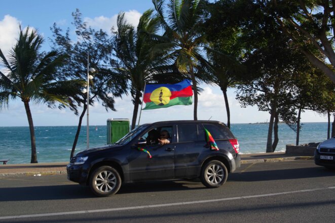 À Nouméa, le soir du vote sur le premier référendum. © JC À Nouméa, le soir du vote sur le premier référendum. © JC