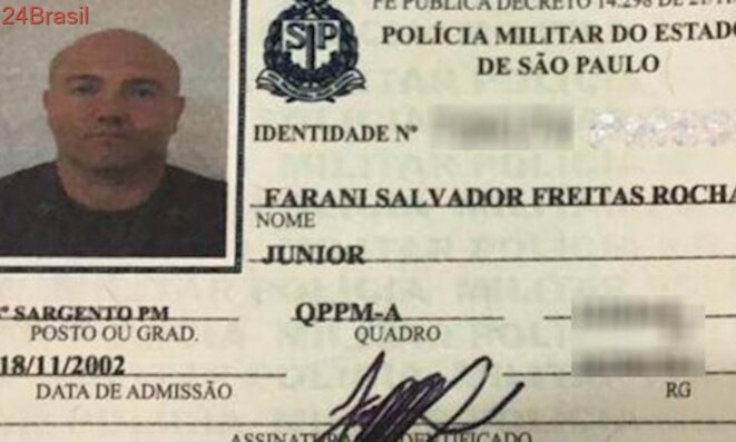Farani Salvador Freitas Rocha Júnior, policier militaire © UOL Farani Salvador Freitas Rocha Júnior, policier militaire © UOL