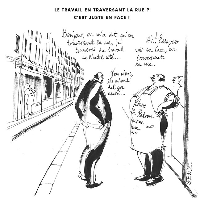 Tuto pour traverser la rue © Laura Genz Tuto pour traverser la rue © Laura Genz