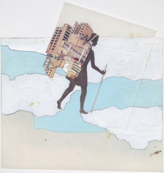 © Francis Alys - Study for "Don't cross the bridge before you get to the river © Francis Alys - Study for "Don't cross the bridge before you get to the river