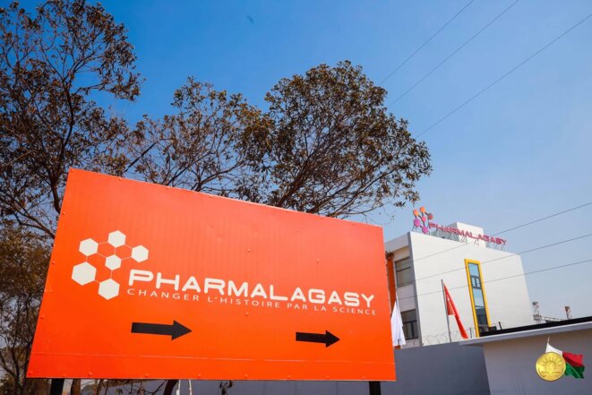 Pharmalagasy © @Présidence Madagascar Pharmalagasy © @Présidence Madagascar