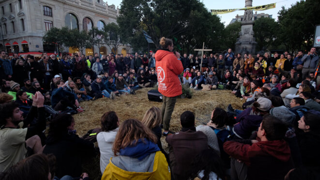 Place du Châtelet, Paris, 10 octobre 2019 © XR France Place du Châtelet, Paris, 10 octobre 2019 © XR France