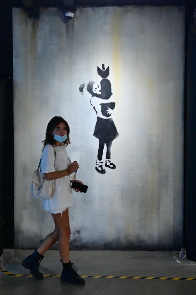 Expo Banksy Paris © Denis Spilet Expo Banksy Paris © Denis Spilet
