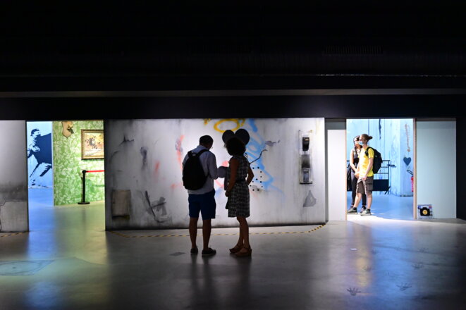Expo Banksy Paris © Denis Spilet Expo Banksy Paris © Denis Spilet