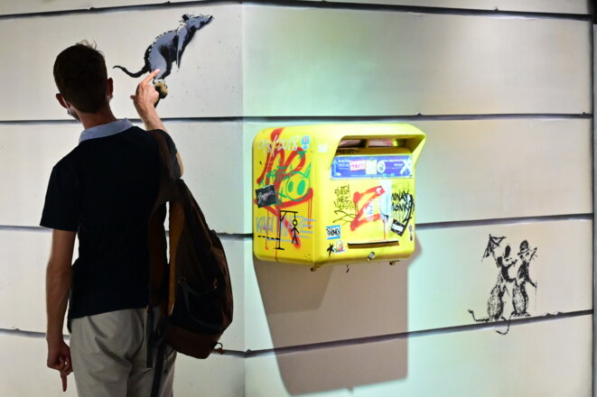 Expo Banksy Paris © Denis Spilet Expo Banksy Paris © Denis Spilet