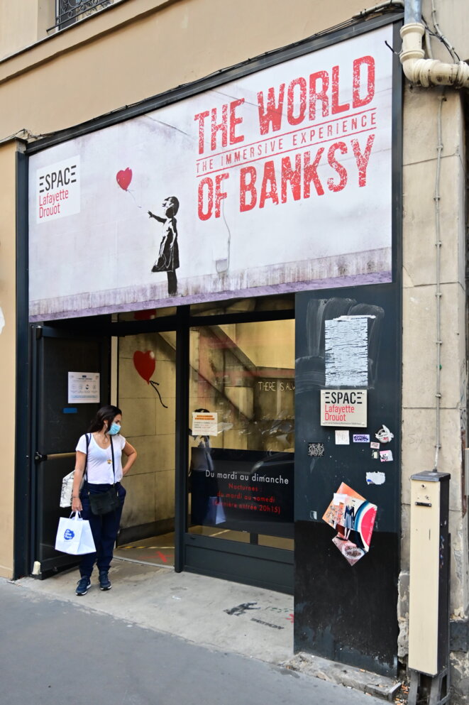 Expo Banksy Paris © Denis Spilet Expo Banksy Paris © Denis Spilet