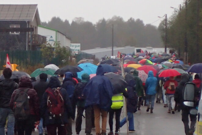 Décidé·e·s malgré la pluie © AB Décidé·e·s malgré la pluie © AB