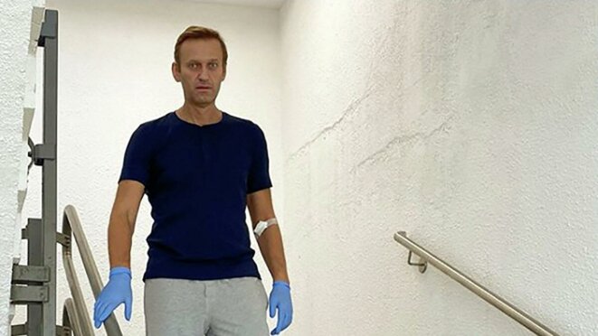 Alexey Navalny à Berlin. © Mediazona Alexey Navalny à Berlin. © Mediazona