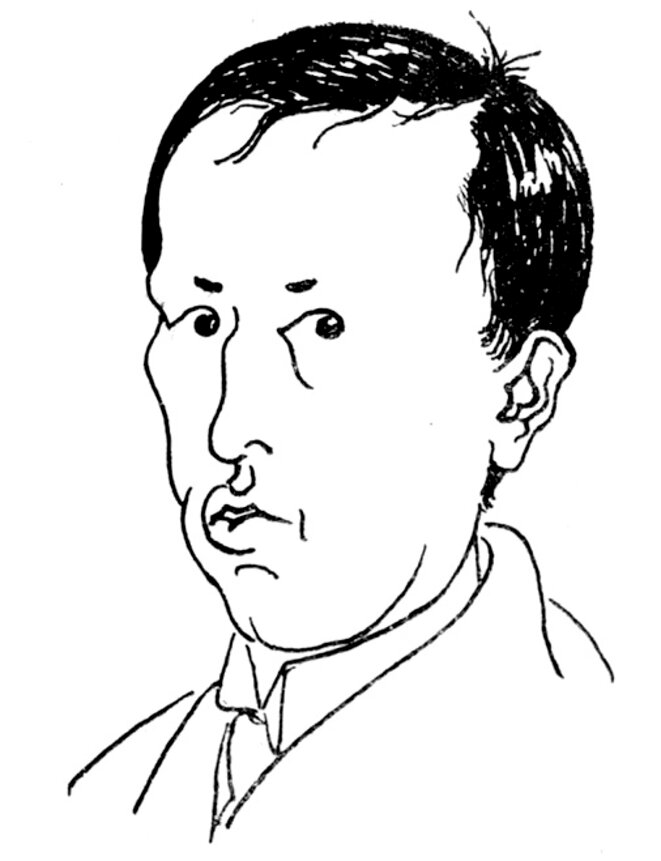 Autoportrait de Karel Čapek (1925) Autoportrait de Karel Čapek (1925)
