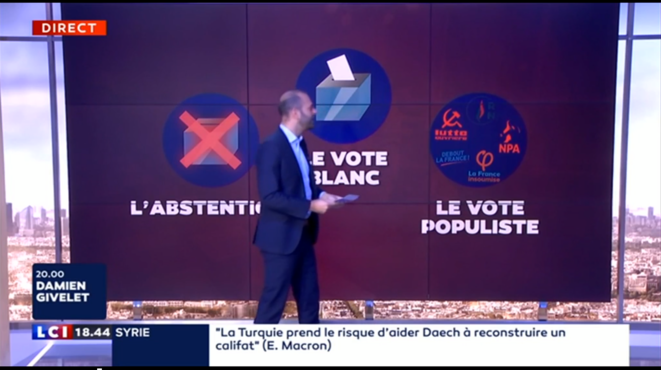 Capture d'écran @LCI Capture d'écran @LCI
