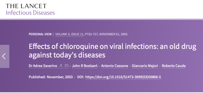 thelancetchloroquine