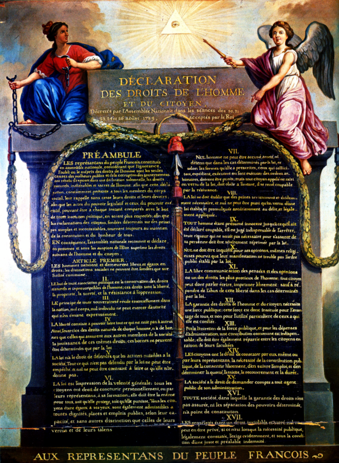 Tableau de Jean-Jacques Le Barbier, vers 1789. Tableau de Jean-Jacques Le Barbier, vers 1789.