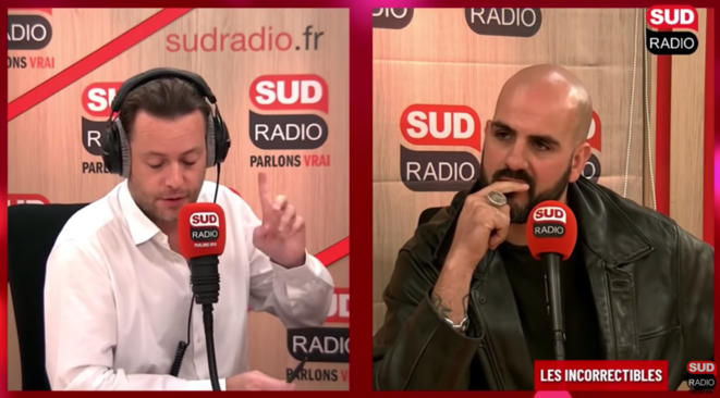 Le blogueur d'extrême droite Papacito invité de Sud Radio. Le blogueur d'extrême droite Papacito invité de Sud Radio.