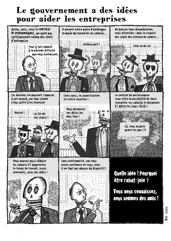 Le gouvernement a des idées pour aider les entreprises