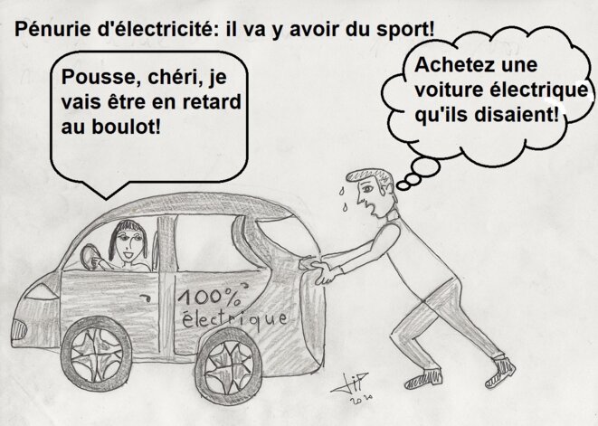 Pénurie d'électricité: il va y avoir du sport!