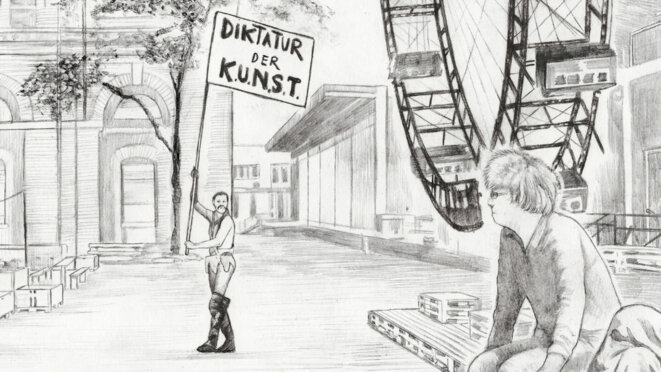 Studio ASYNCHROME, Vienna from Memory (détail), 2020, commissioned and produced by steirischer herbst '20 © Clara Wildberger Studio ASYNCHROME, Vienna from Memory (détail), 2020, commissioned and produced by steirischer herbst '20 © Clara Wildberger
