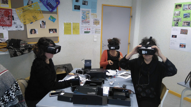 Les casques déployés dans le cadre de l'expérimentation APLIM. © DR Les casques déployés dans le cadre de l'expérimentation APLIM. © DR