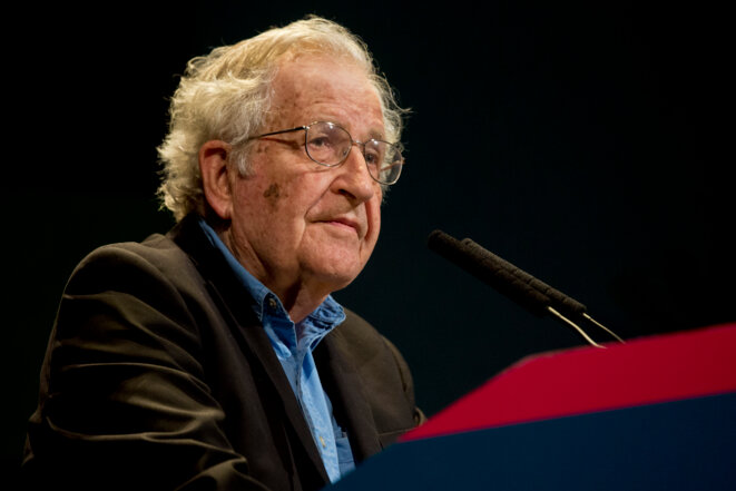 Noam Chomsly, 91 ans, considéré comme l'un des plus grands intellectuels américains Noam Chomsly, 91 ans, considéré comme l'un des plus grands intellectuels américains