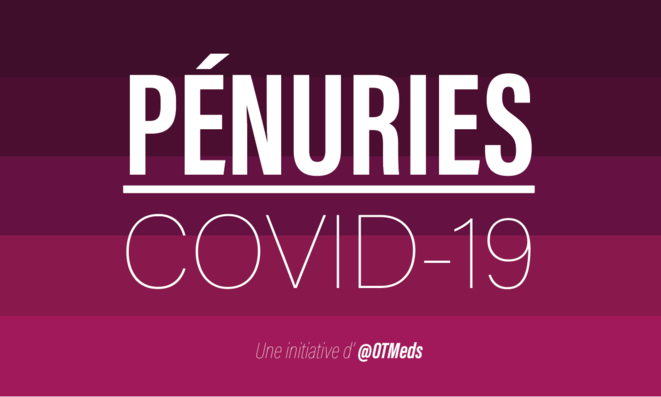 «Pénuries COVID-19»: une initiative inédite pour combattre les pénuries