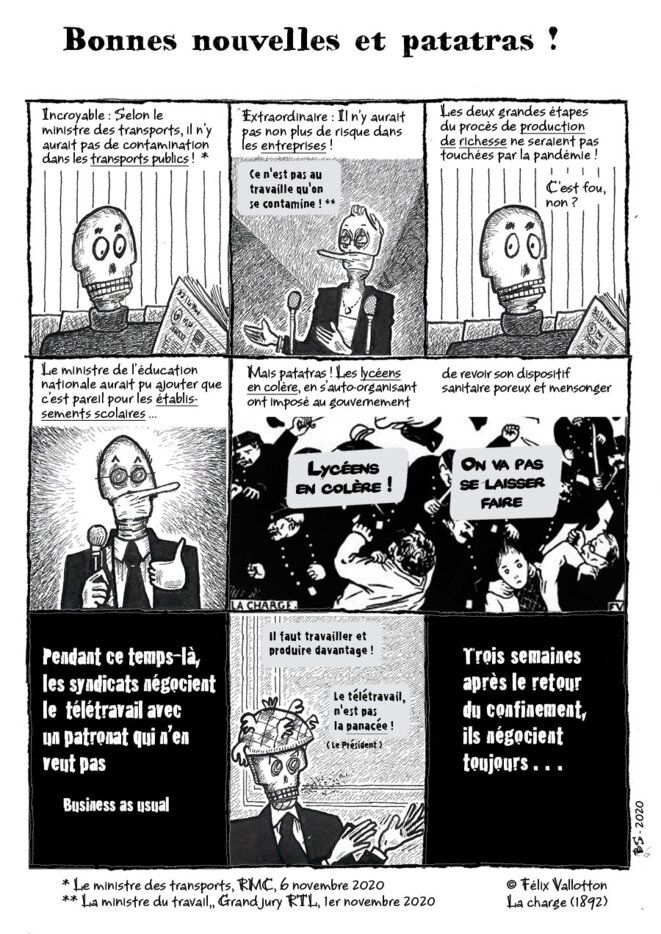 26 - Notes comix autour du coronavirus © Barthélémy Schwartz 26 - Notes comix autour du coronavirus © Barthélémy Schwartz