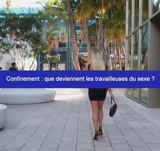 Confinement : un problème important pour les travailleuses du sexe