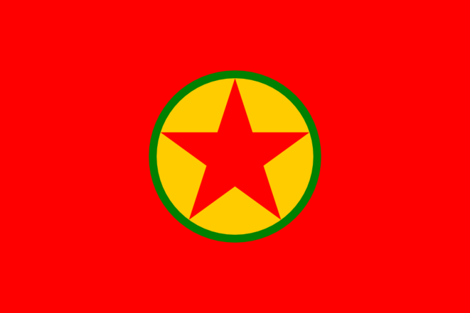 Drapeau du PKK Drapeau du PKK