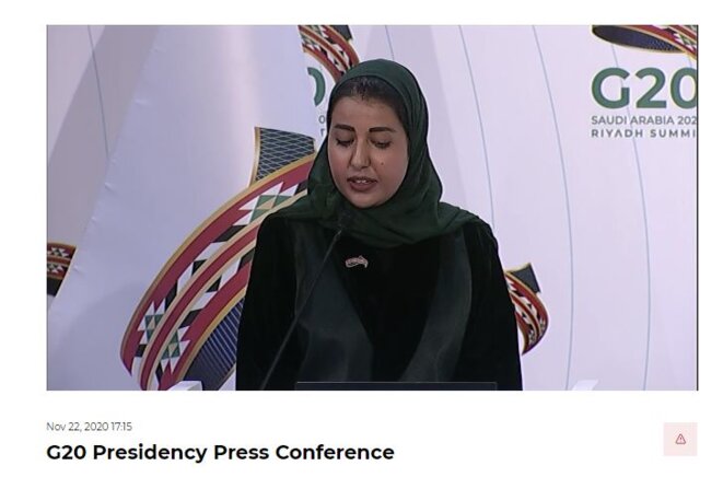 G20-Arabie Saoudite-22 novembre 2020 G20-Arabie Saoudite-22 novembre 2020