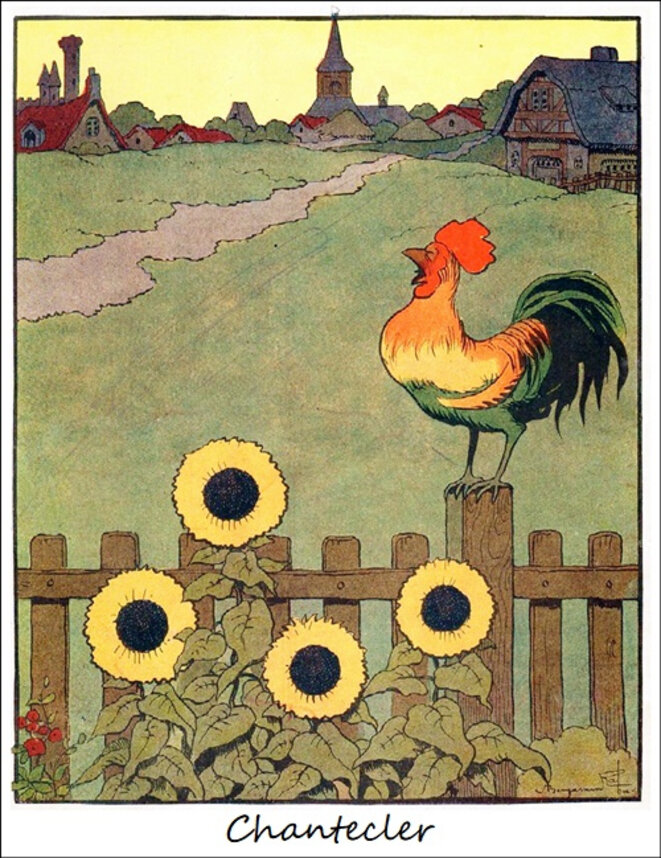 Benjamin Rabier, Chantecler, 1910 © Benjamin Rabier Benjamin Rabier, Chantecler, 1910 © Benjamin Rabier