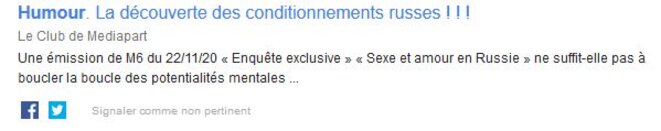 les-conditionnements-russes
