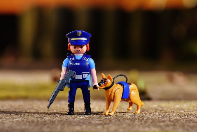 Maître chien allemand Playmobil Maître chien allemand Playmobil