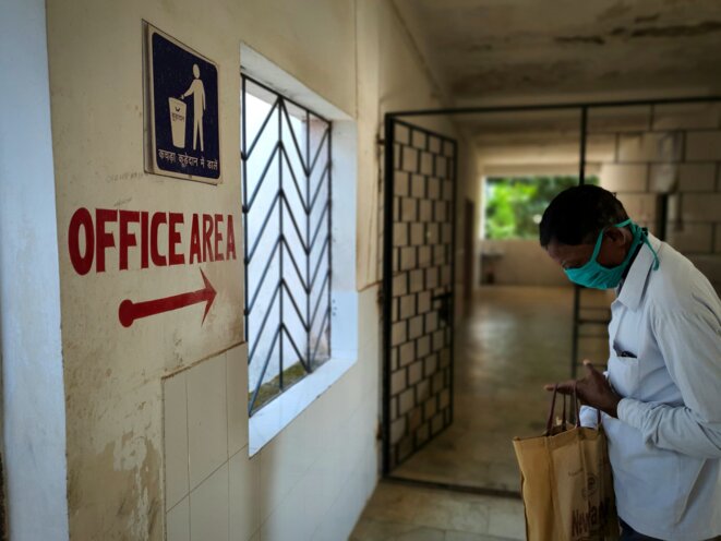 Un hôpital de campagne. © CB Un hôpital de campagne. © CB