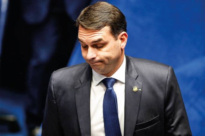 Flavio Bolsonaro (1981), député de l'Etat de Rio de Janeiro du 1/2/2003 au 31/1/2019. © Photographie : Cristiano Mariz / Veja Flavio Bolsonaro (1981), député de l'Etat de Rio de Janeiro du 1/2/2003 au 31/1/2019. © Photographie : Cristiano Mariz / Veja