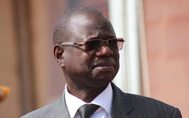 Augustin Tine, ancien ministre des forces armées du Sénégal Augustin Tine, ancien ministre des forces armées du Sénégal