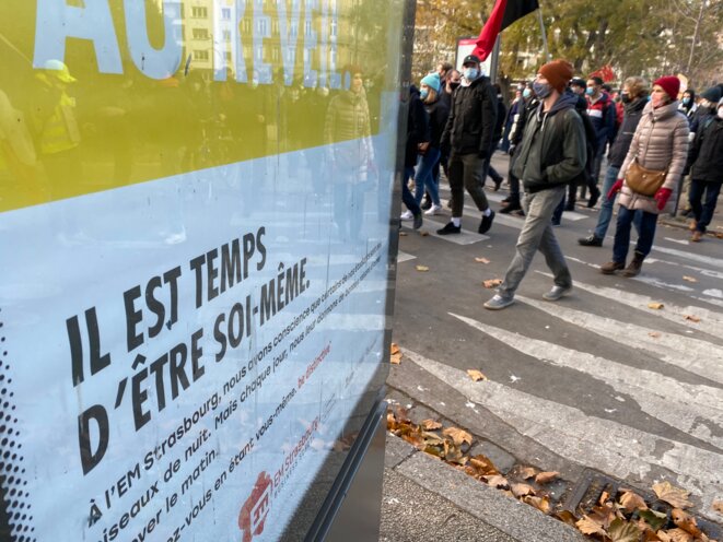 Il est temps d'être soi-même/Strasbourg/28-11-20 © Pascal Maillard Il est temps d'être soi-même/Strasbourg/28-11-20 © Pascal Maillard