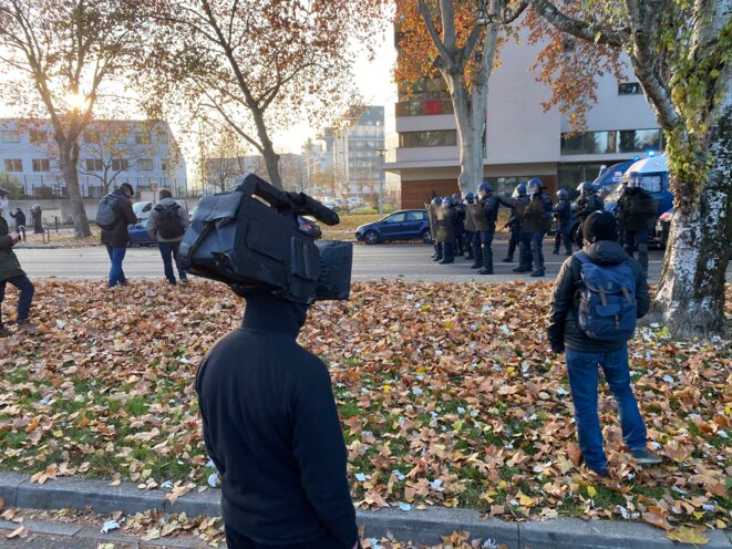 L'homme-caméra 2/Strasbourg/28-11-20 © Pascal Maillard L'homme-caméra 2/Strasbourg/28-11-20 © Pascal Maillard