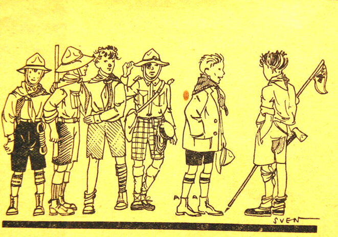 Source: https://histoire-du-scoutisme-laique.fr/ Source: https://histoire-du-scoutisme-laique.fr/