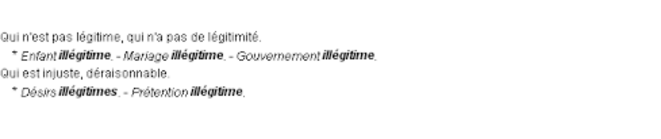 ille-gitime
