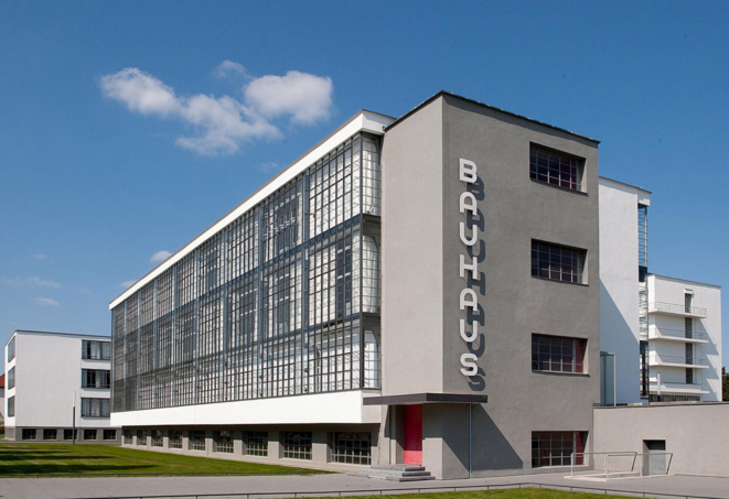Les ateliers de l'école du Bauhaus à Dessau. © DR Les ateliers de l'école du Bauhaus à Dessau. © DR