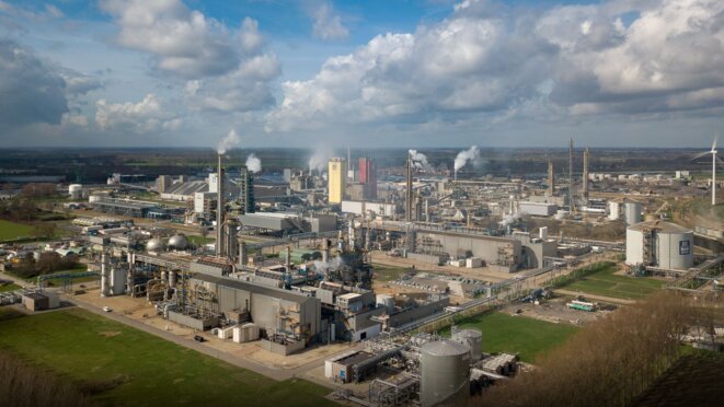 Usine Yara de Sluiskil aux Pays Bas © Yara Usine Yara de Sluiskil aux Pays Bas © Yara