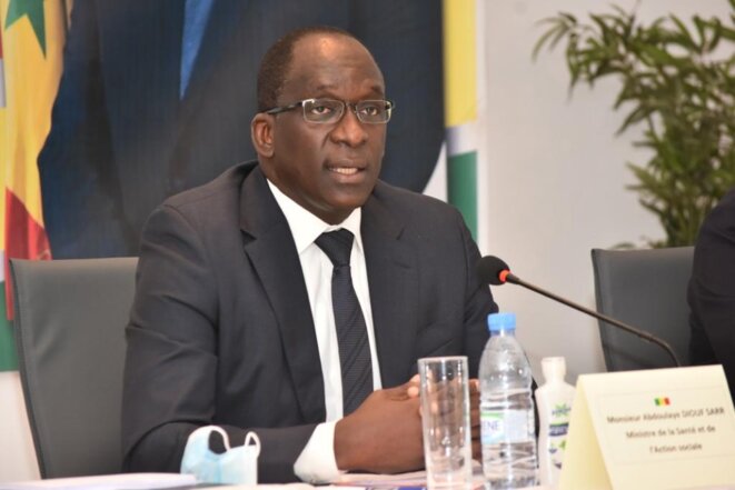 Le ministre de la santé et de l'action sociale du Sénégal. Le ministre de la santé et de l'action sociale du Sénégal.