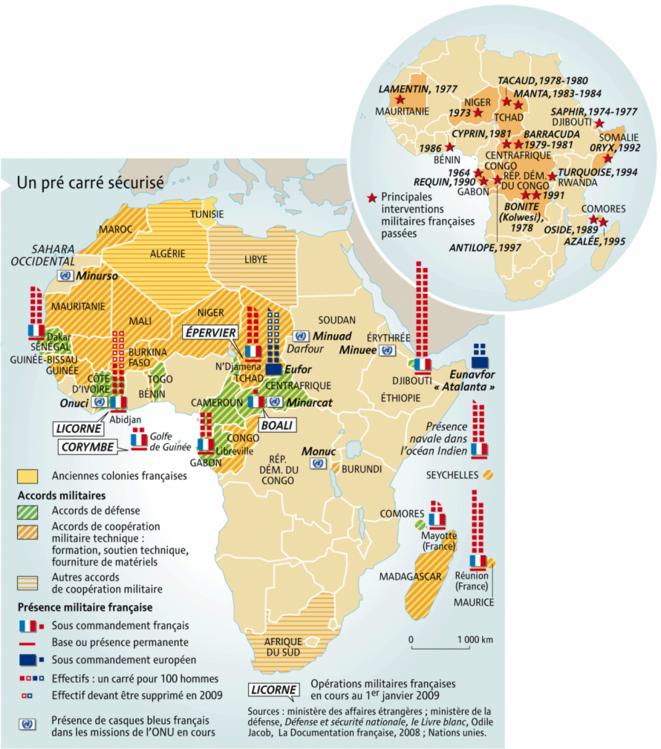 Les accords militaires Franco-africains et les interventions militaires françaises, un aspect essentiel de la françafrique Les accords militaires Franco-africains et les interventions militaires françaises, un aspect essentiel de la françafrique