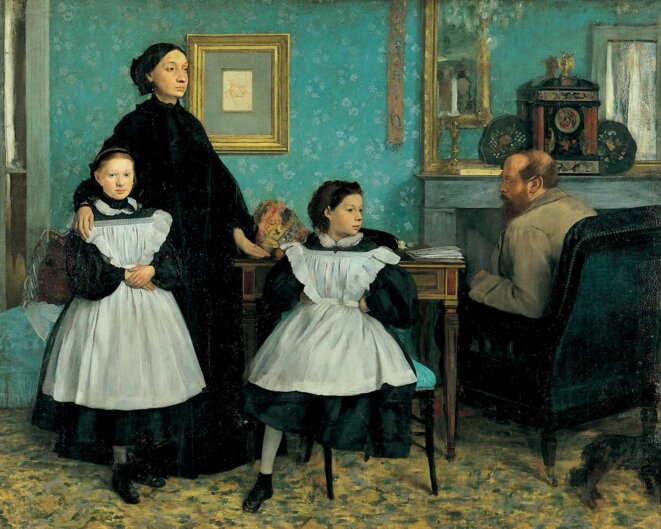 La famille Bellelli © Edgar DEGAS La famille Bellelli © Edgar DEGAS