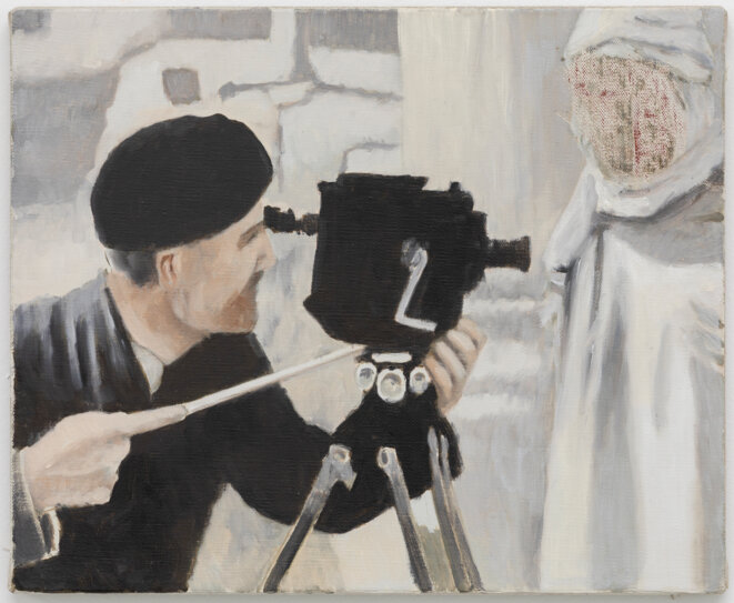 D'après La Zerda ou le chant de l'oubli, peinture à l'huile sur toile, Johannes Sivertsen 2020 D'après La Zerda ou le chant de l'oubli, peinture à l'huile sur toile, Johannes Sivertsen 2020