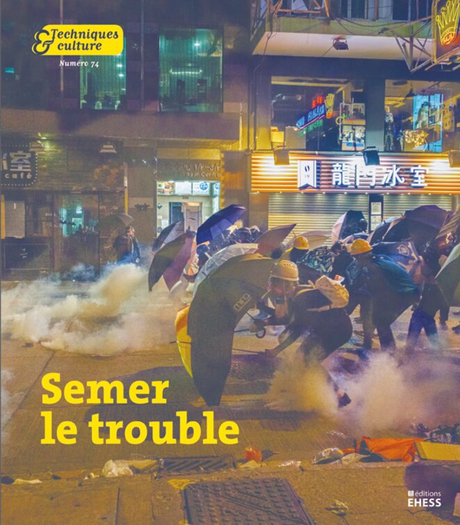 Nuit du 17 au 18 septembre 2019 - “Bataille de l'université polytechnique de Hong Kong”. © Studio Incendo