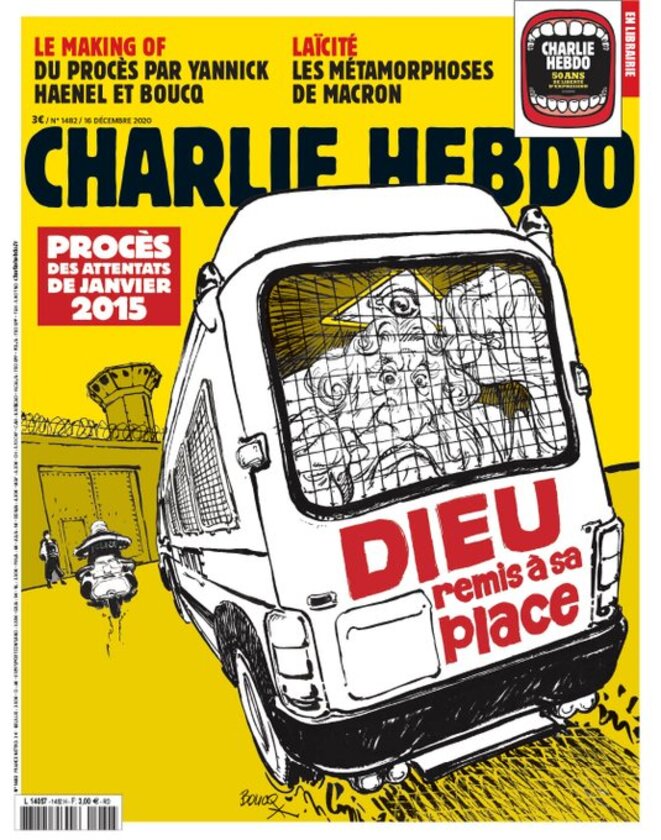 Charlie Hebdo n° 1482 du 16 décembre 2020 Charlie Hebdo n° 1482 du 16 décembre 2020