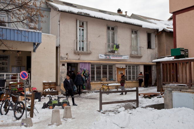 La neige est arrivée, la vie des refugiés va se compliquer © Durand Thibaut La neige est arrivée, la vie des refugiés va se compliquer © Durand Thibaut