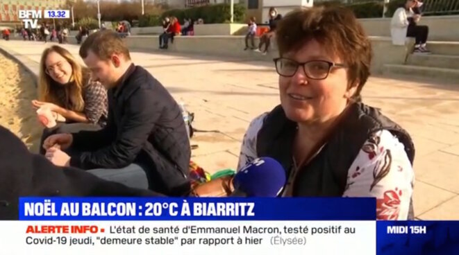 Noël au bal des cons © BFMtv Noël au bal des cons © BFMtv